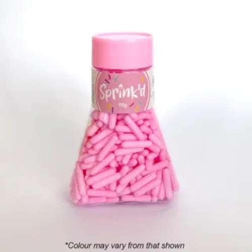 Sprink'd Rod Sprinkles - Matte Pink